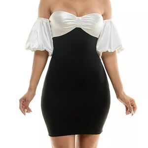 City StudiosJuniors' Off-The-Shoulder Bodycon Mini Dress‎